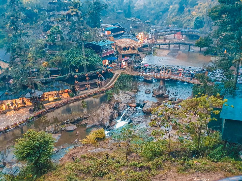 Comfortable visiting conditions at Cat Cat Village Sapa