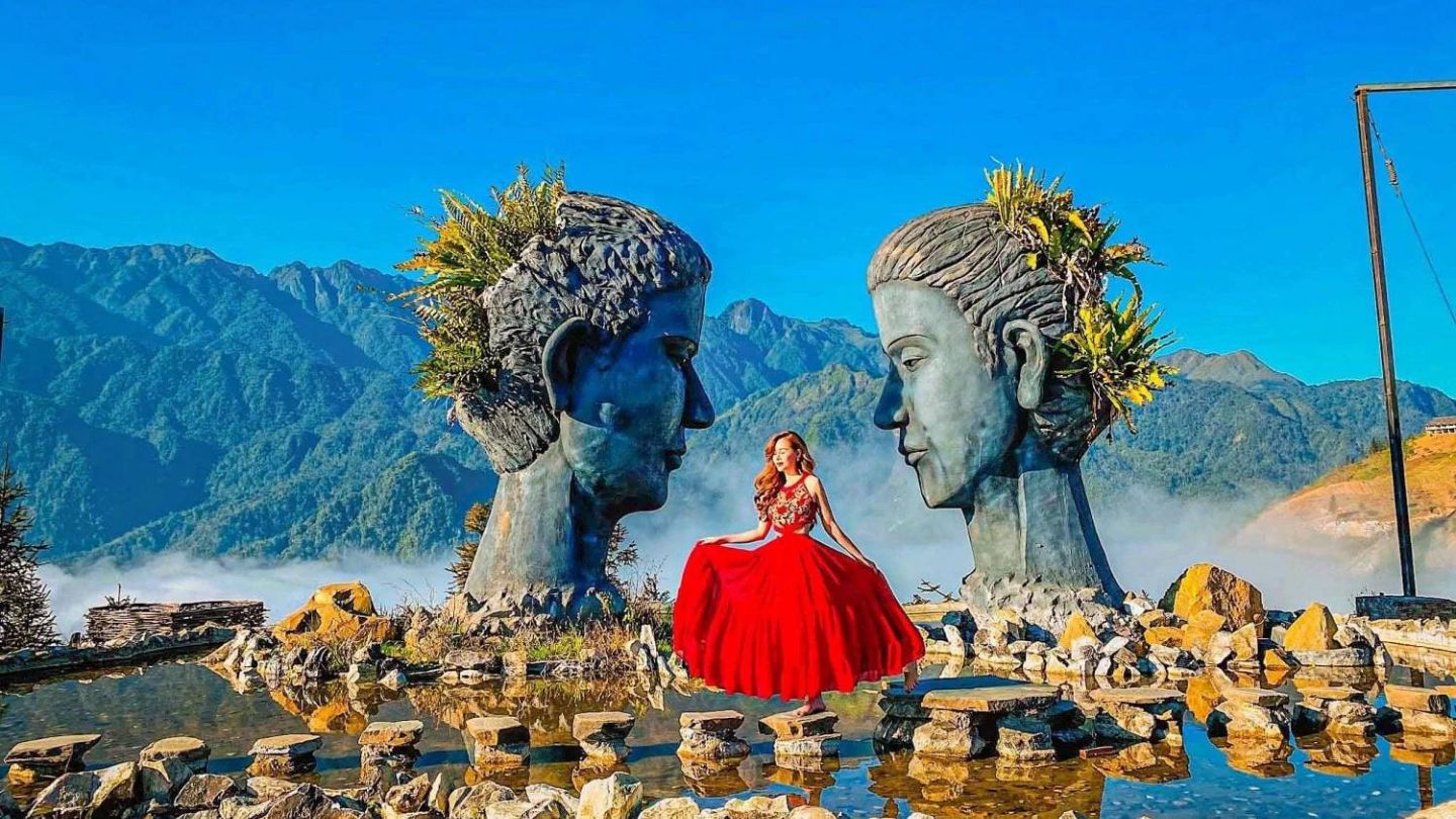 Relaxed travel mindset while exploring mountain destinations