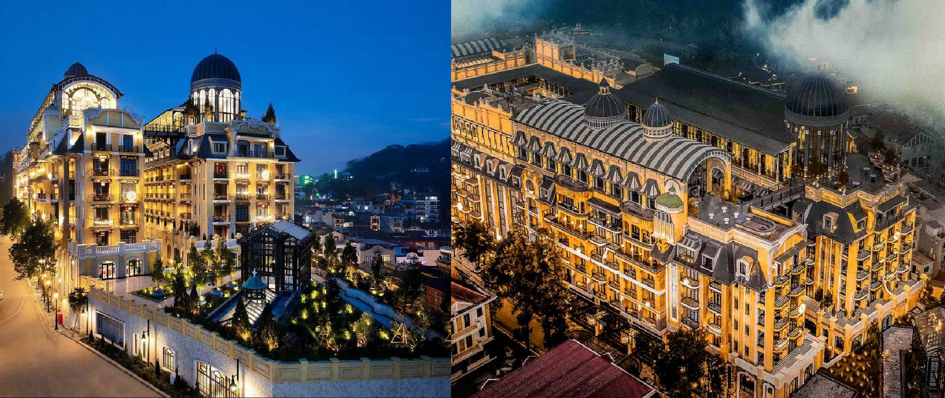 Town center accommodation and hotels in SaPa Vietnam