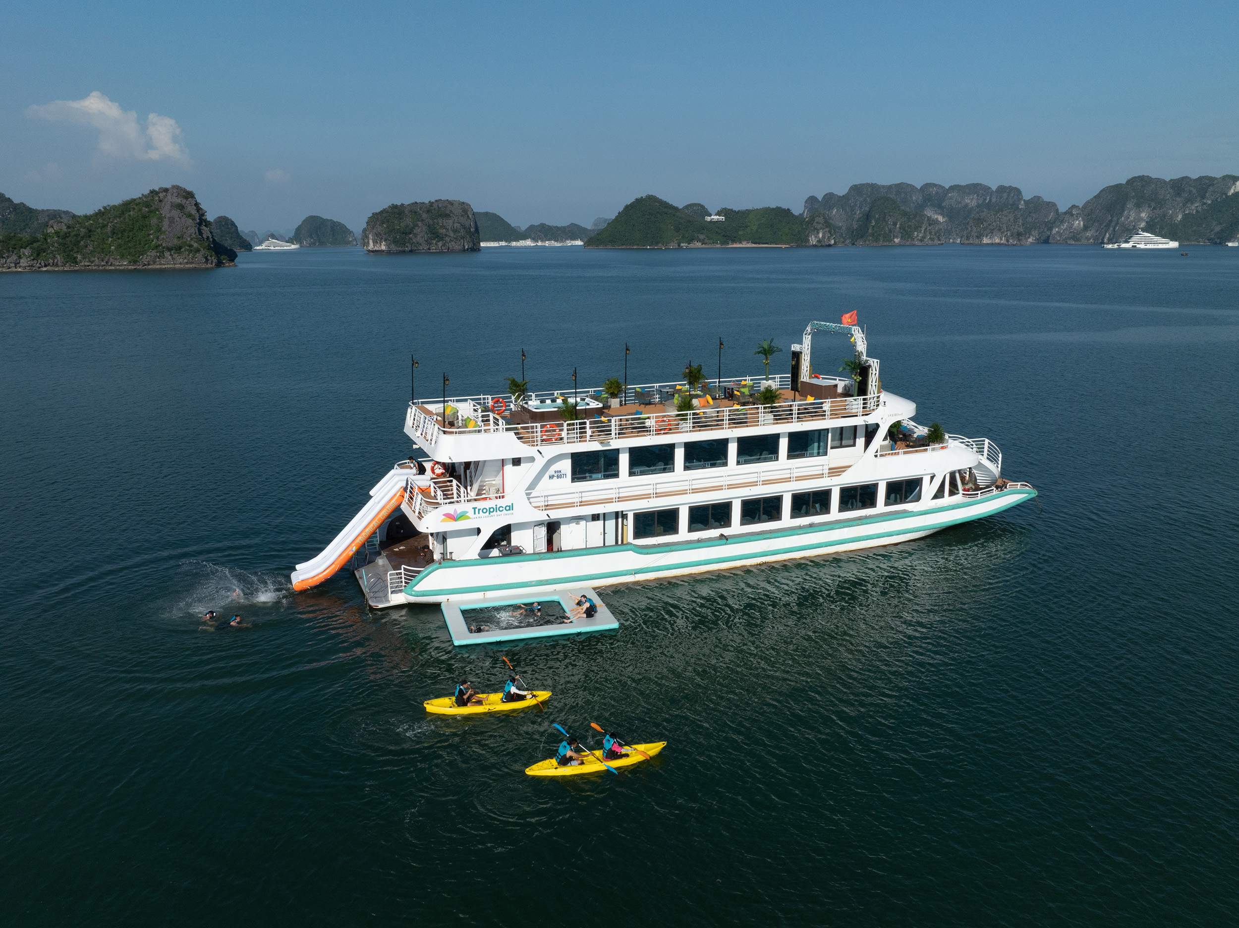 Lan Ha Bay Day Tour Tropical Cruise – 5-Star Luxury Buffet & Activities