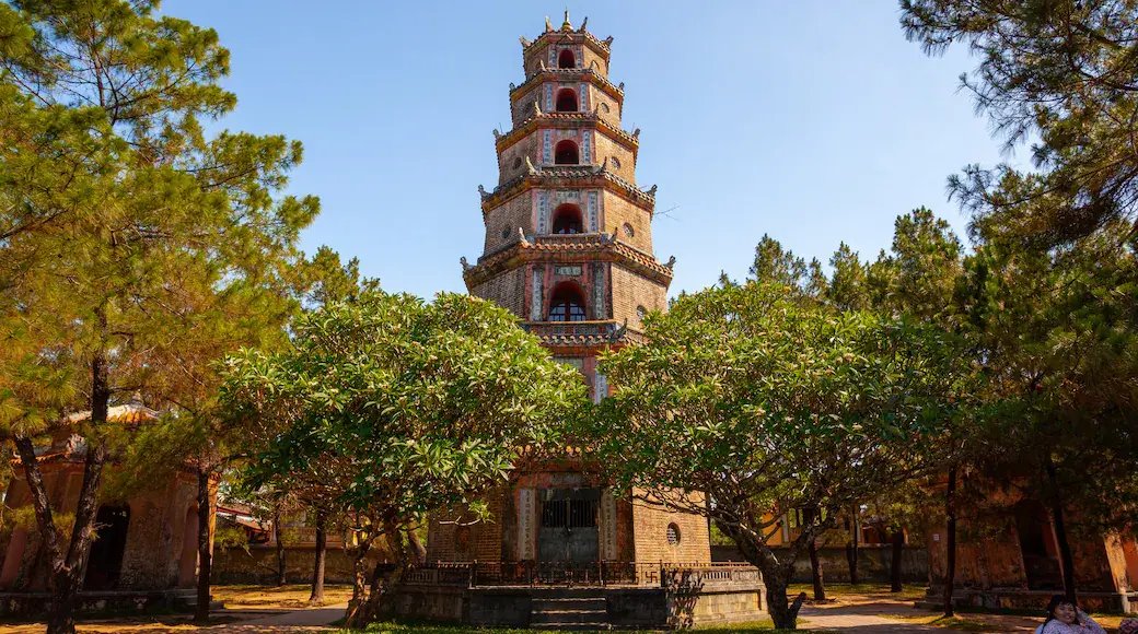 Different types of religious sites in Vietnam including temples, pagodas, and shrines