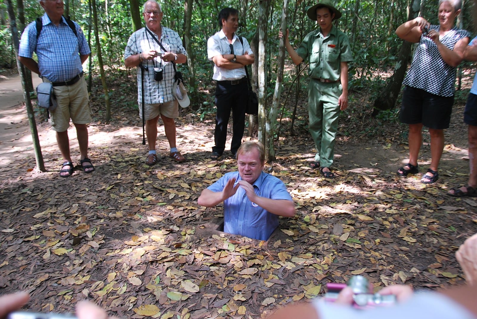 Guided Cu Chi Tunel tour with included services and facilities