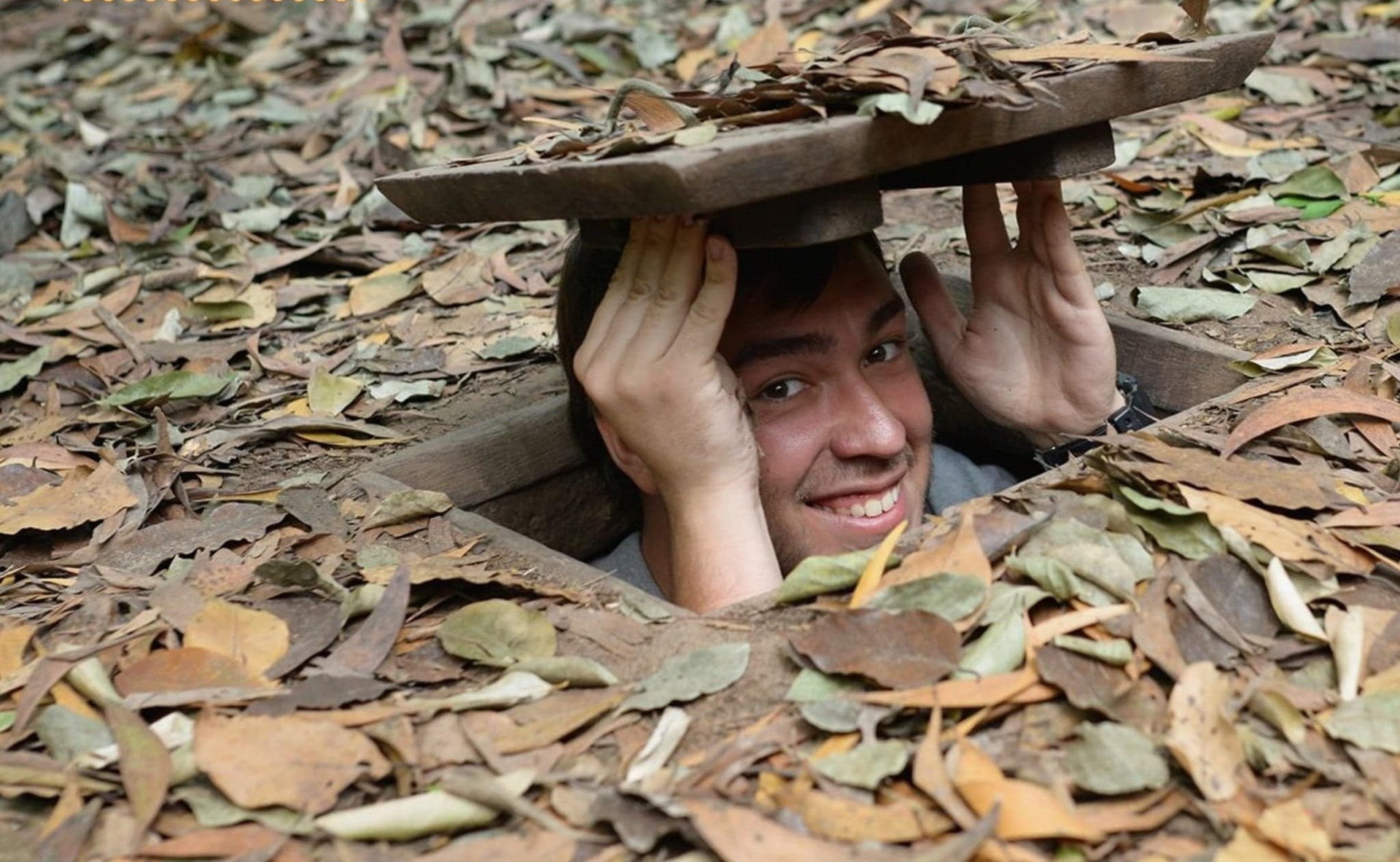 Hands-on learning activities at the Cu Chi Tunel historical site