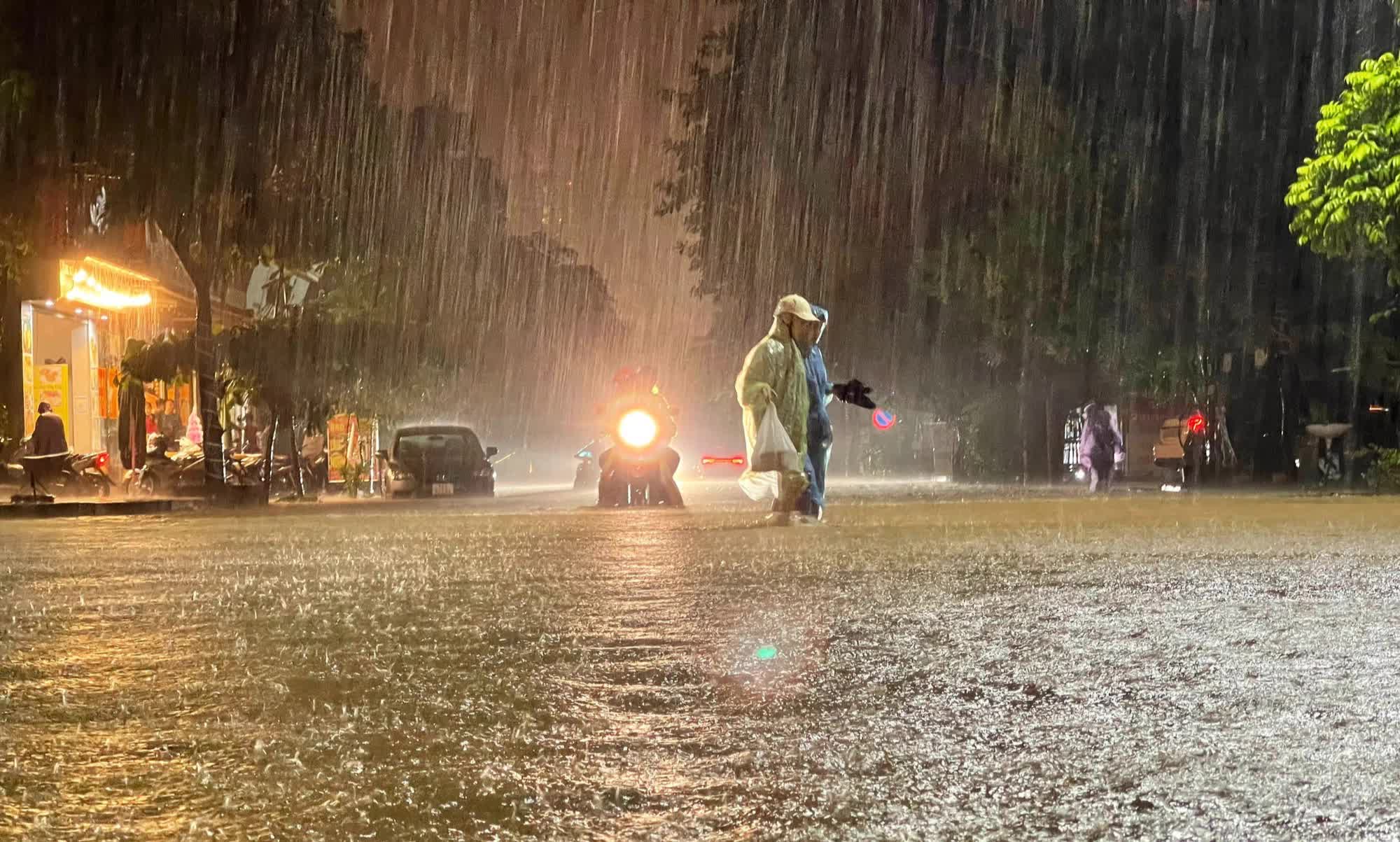 Rainy season in Southern Vietnam with tropical showers and high humidity
