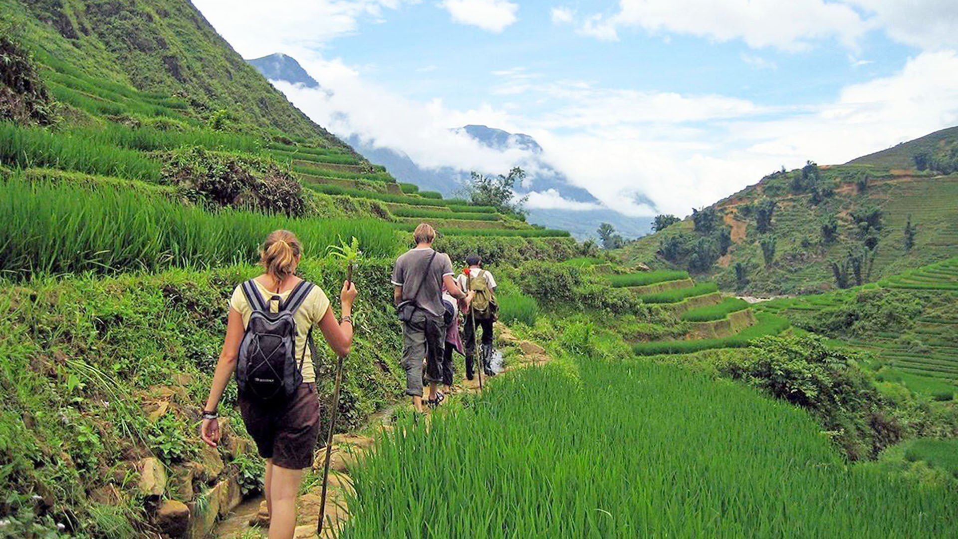 Sapa trekking route featured in a Vietnam trekking guide