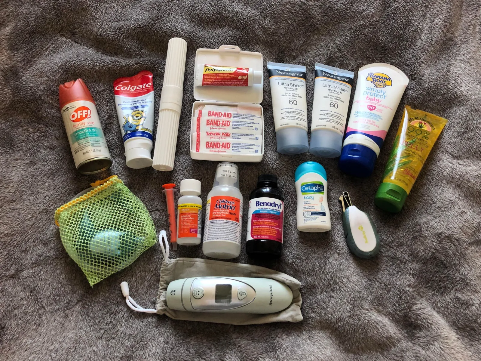 Vietnam toiletries checklist for daily travel needs