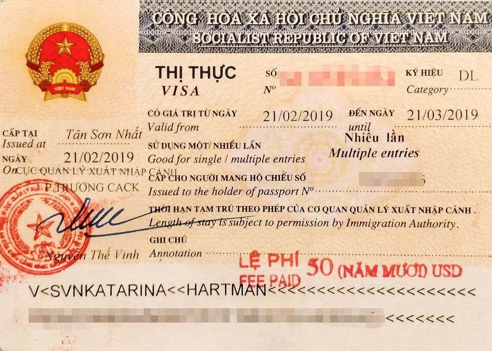 Vietnam visa policies based on nationality and travel duration