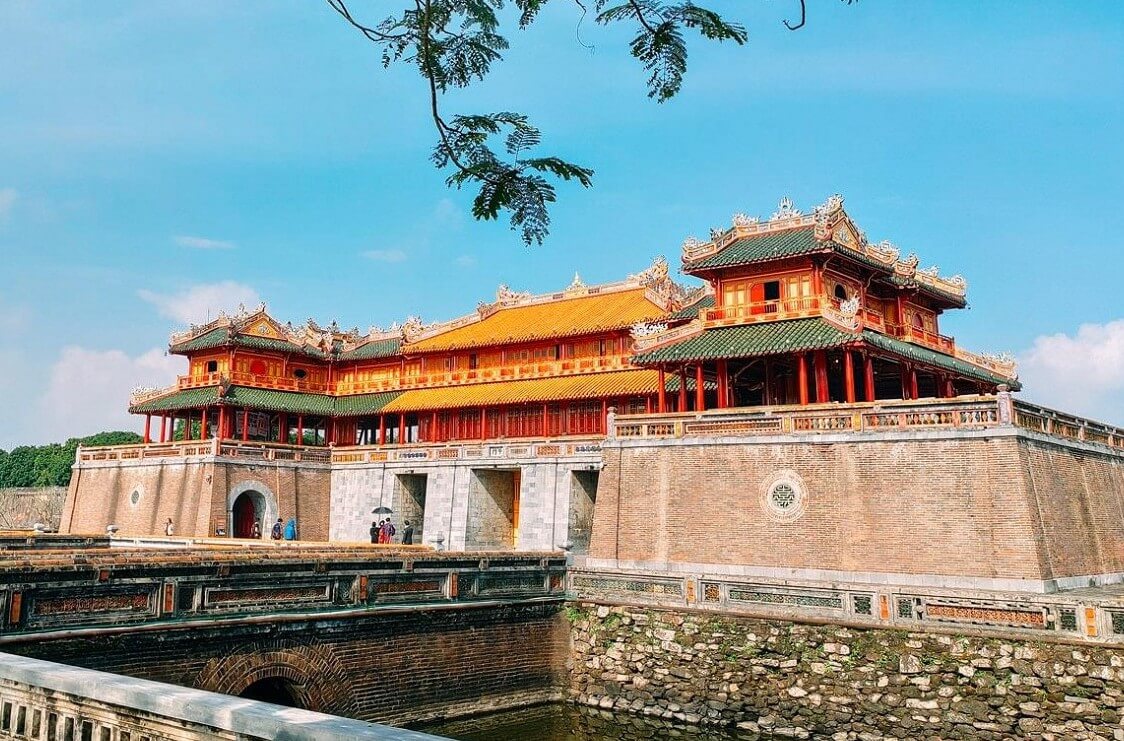 Hue Imperial City UNESCO site in Vietnam