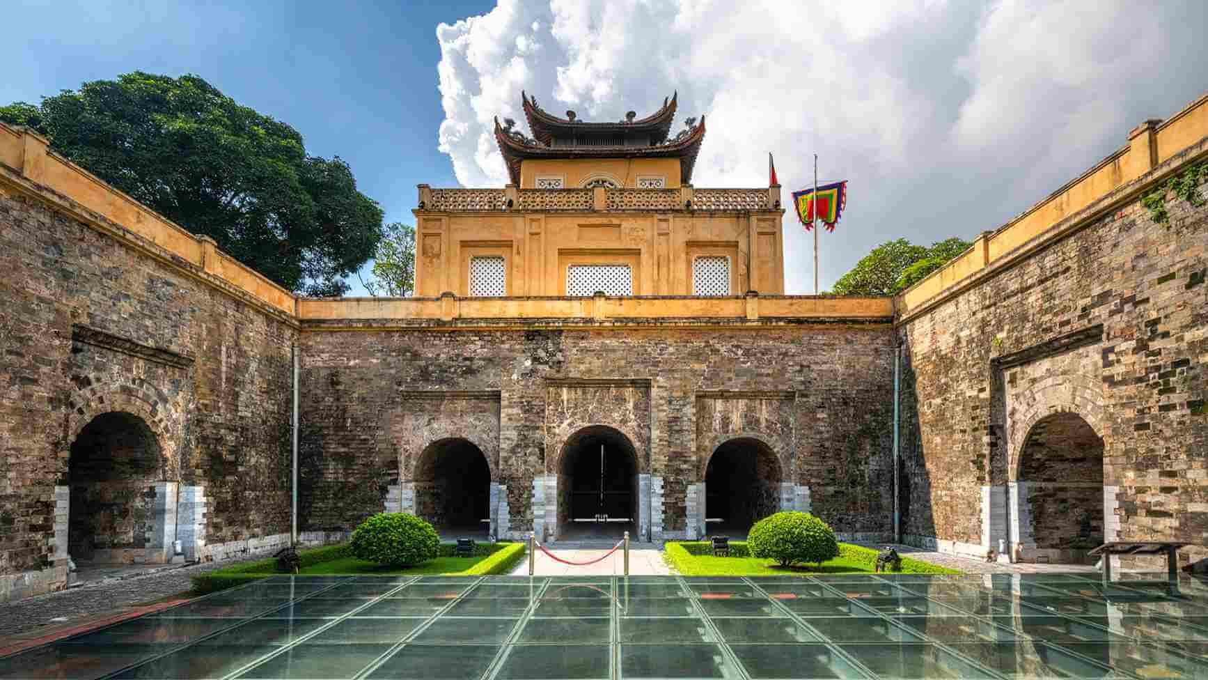 Imperial Citadel of Thang Long UNESCO site in Vietnam