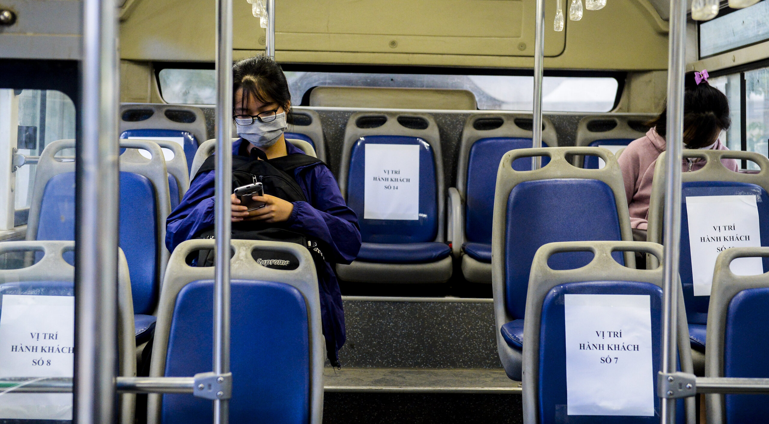 Local commuting culture on public buses in Vietnam