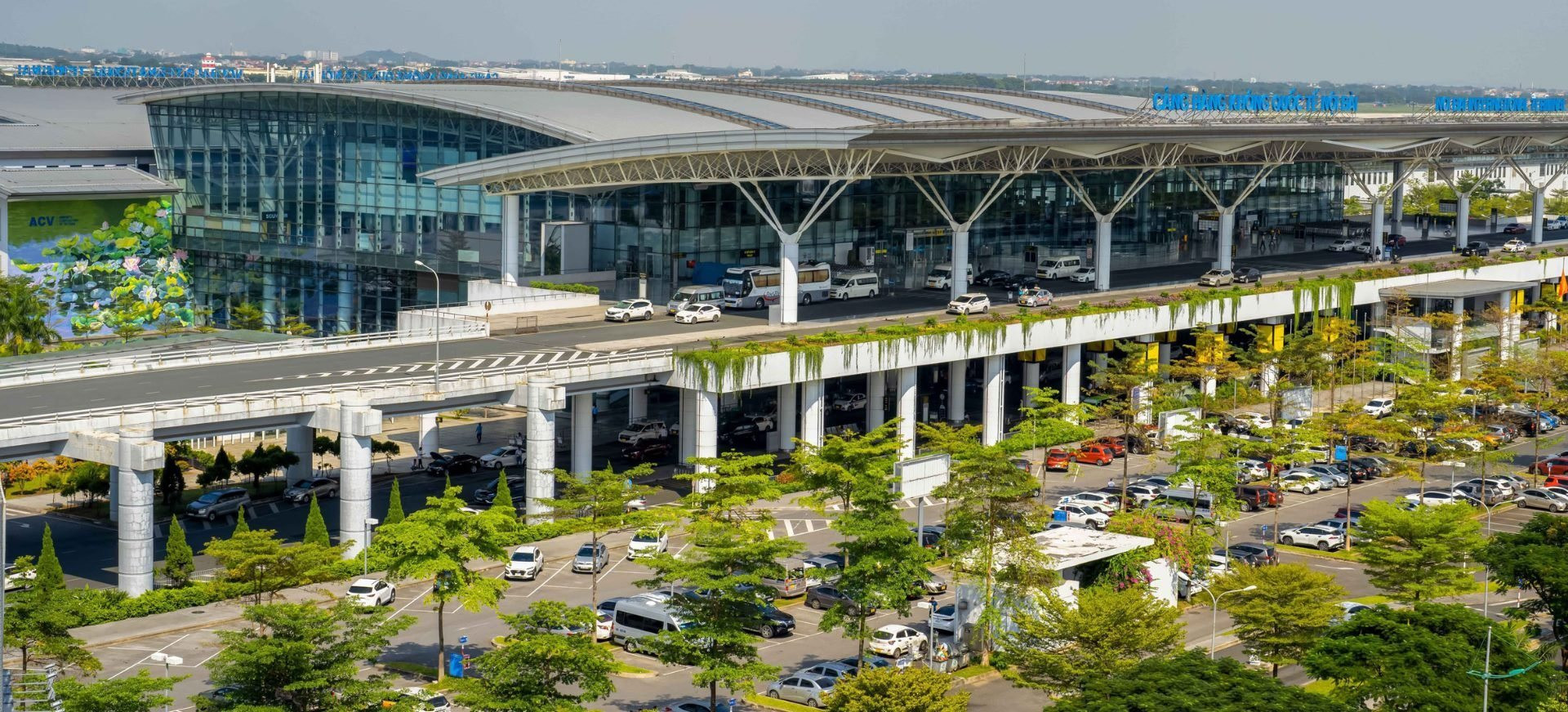 Noi Bai International Airport in Hanoi