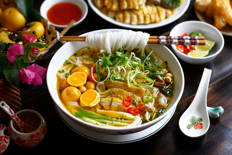 Northern Vietnamese dishes with light seasoning