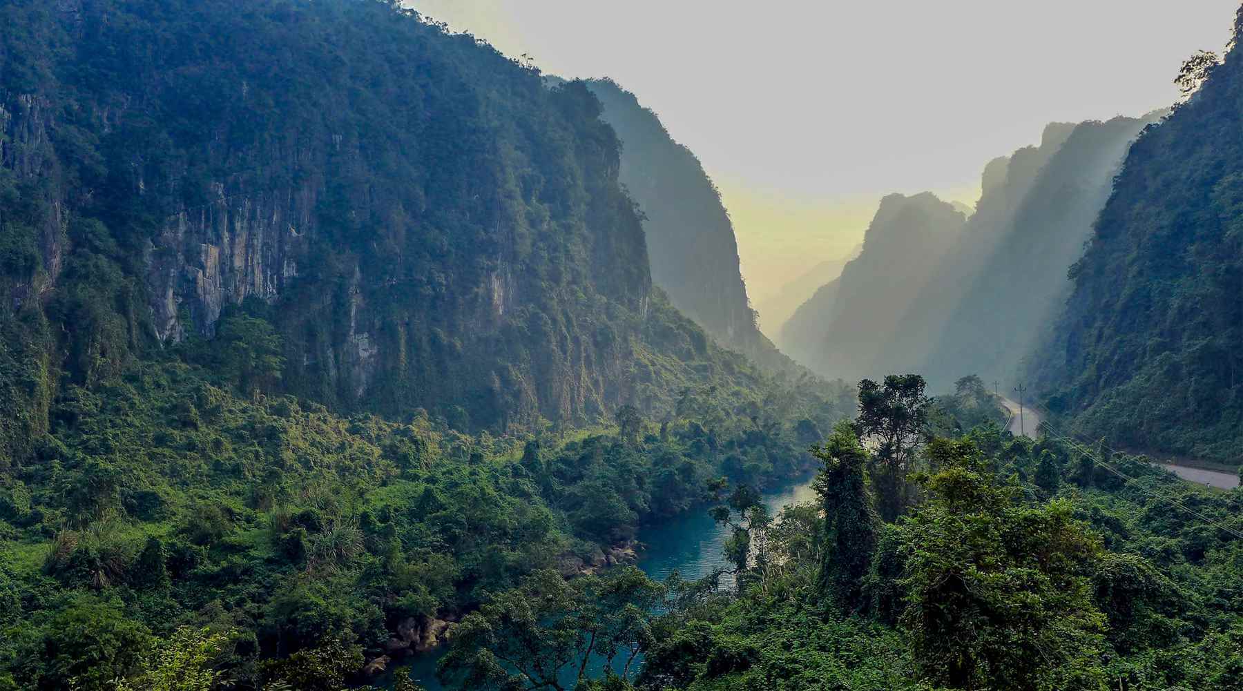 Regional climate differences affecting national parks in Vietnam