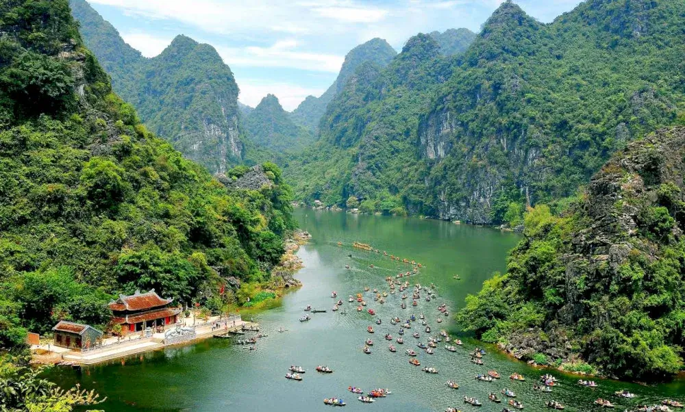 Trang An Landscape Complex UNESCO site in Vietnam