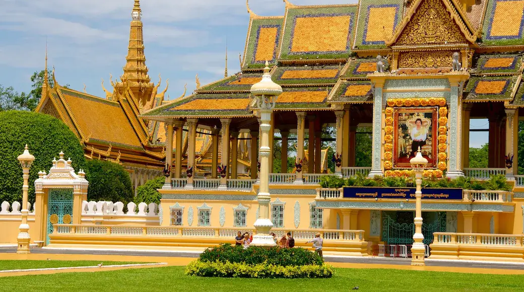 Golden rooftops of the Royal Palace in Phnom Penh